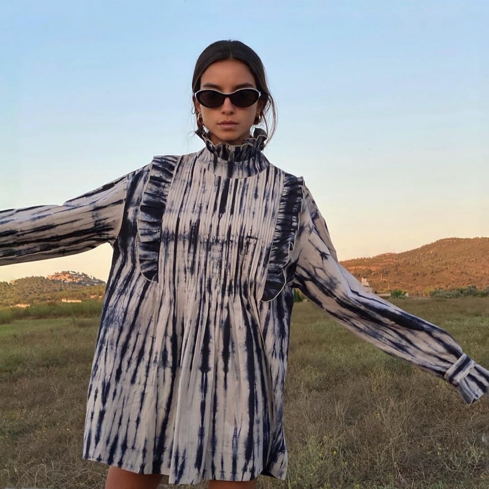 Rough Studios Tie-Dye Long Sleeve Shirt